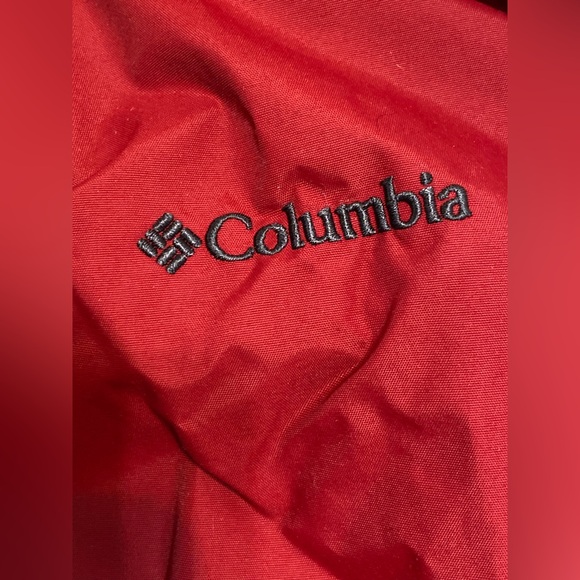 Columbia Women's Red Jacket Size Large With Removable Hood - Picture 7 of 8